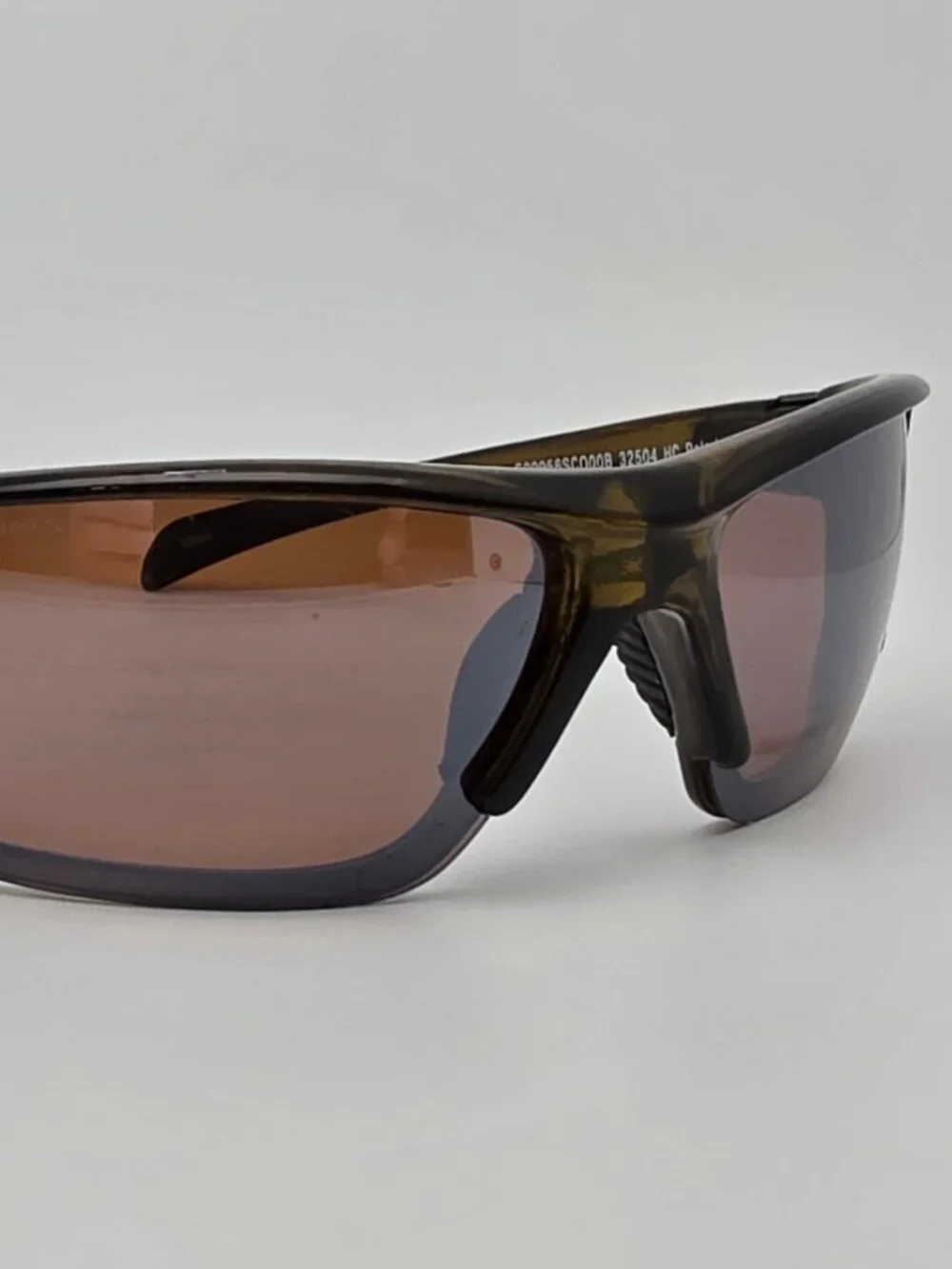 Columbia 32504 Crystal Olive Green Frame HC Polarized Silver Mirror Sunglasses